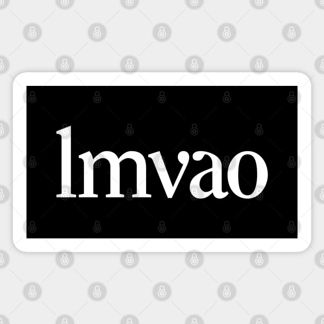 LMVAO Sticker by Monographis